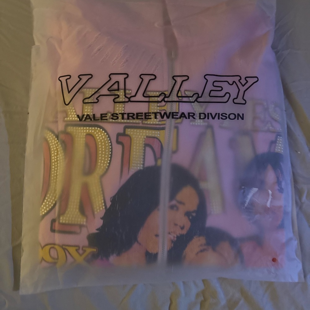Valley Pink Zip Up Sweater for Men
